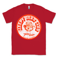 Red sleepy bear club   70s thrift store aesthetic Classic Tee - lanVoArt