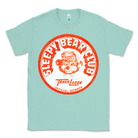 Seafoam sleepy bear club   70s thrift store aesthetic Classic Tee - lanVoArt