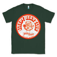 Sports Green sleepy bear club   70s thrift store aesthetic Classic Tee - lanVoArt