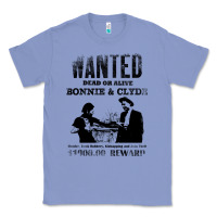 Colony Blue wanted bonnie and clyde, distressed Classic Tee - lanVoArt