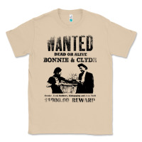 Mushroom wanted bonnie and clyde, distressed Classic Tee - lanVoArt