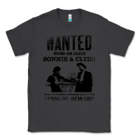 Smoke wanted bonnie and clyde, distressed Classic Tee - lanVoArt