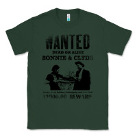 Sports Green wanted bonnie and clyde, distressed Classic Tee - lanVoArt