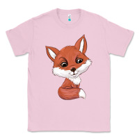 Bubblegum Pink fox Classic Tee - texasbilliewilder