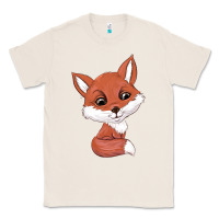 Natural fox Classic Tee - texasbilliewilder