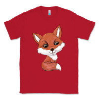 Red fox Classic Tee - texasbilliewilder