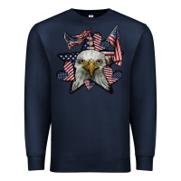 Navy eagle star png Premium Sweatshirt - SublimationCraftShop