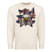 Sandshell eagle star png Premium Sweatshirt - SublimationCraftShop