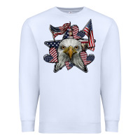 White eagle star png Premium Sweatshirt - SublimationCraftShop