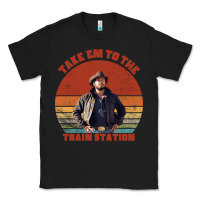 Black rip wheeler quote poster art Classic Tee - lanVoArt