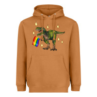 Meerkat lgbtq+  t rex Heavyweight Hoodie - Artiststas