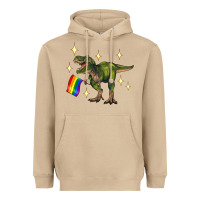 Mushroom lgbtq+  t rex Heavyweight Hoodie - Artiststas