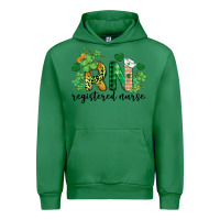 Emerald st. patricks day registered nurse rn Urban Hoodie - BarkalooDesign