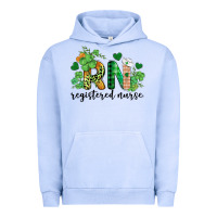 St. Patricks Day Registered Nurse Rn Urban Hoodie | Teevron