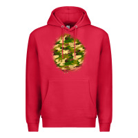 Cardinal camouflage patch Premium Hoodie - BundleAndBundleShop
