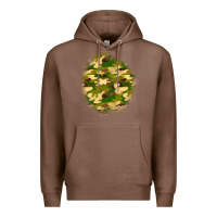 Chestnut camouflage patch Premium Hoodie - BundleAndBundleShop