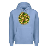 Colony Blue camouflage patch Premium Hoodie - BundleAndBundleShop