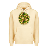 Pina Colada camouflage patch Premium Hoodie - BundleAndBundleShop