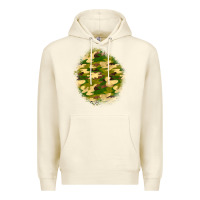 Sandshell camouflage patch Premium Hoodie - BundleAndBundleShop