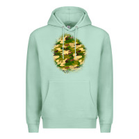 Seafoam camouflage patch Premium Hoodie - BundleAndBundleShop