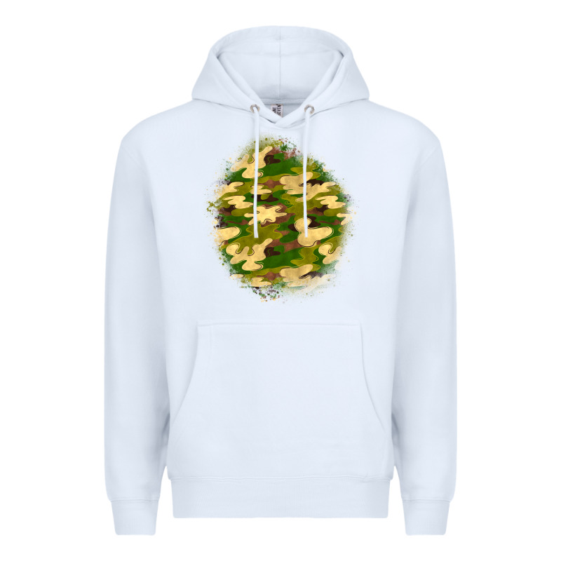 Camouflage Patch Premium Hoodie by BundleAndBundleShop | Teevron