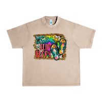French Oak life is better in flip flops Urban Heavy Tee - JahusDesignShop