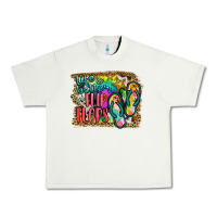 Pistachio life is better in flip flops Urban Heavy Tee - JahusDesignShop