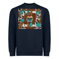 Navy american football mom tumbler Heavyweight Sweatshirt - BundleAndBundleShop