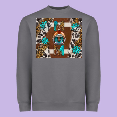 American Football Mom Tumbler Heavyweight Sweatshirt Designed By Bundleandbundleshop
