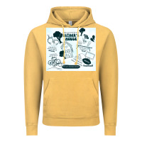 Vintage Mustard father's house Vintage Hoodie - TumblerDesignByShophia