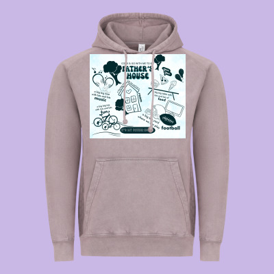 Father's House Vintage Hoodie Designed By Tumblerdesignbyshophia