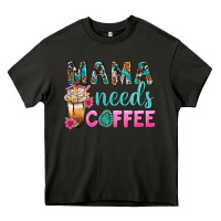 Asphalt Mama Needs Coffee Bbs Heavy Core Tee - BundleAndBundleShop