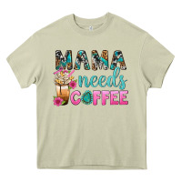 Mossy Mama Needs Coffee Bbs Heavy Core Tee - BundleAndBundleShop