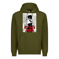 Army Green mob psyco 100   % Premium Hoodie - lanVoArt