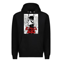 Black mob psyco 100   % Premium Hoodie - lanVoArt