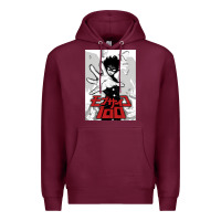 Burgundy mob psyco 100   % Premium Hoodie - lanVoArt