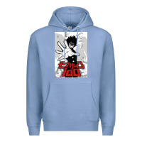 Colony Blue mob psyco 100   % Premium Hoodie - lanVoArt