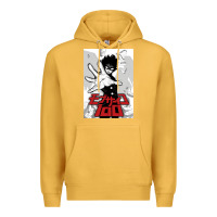 Mustard mob psyco 100   % Premium Hoodie - lanVoArt