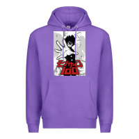Purple mob psyco 100   % Premium Hoodie - lanVoArt