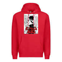 Red mob psyco 100   % Premium Hoodie - lanVoArt
