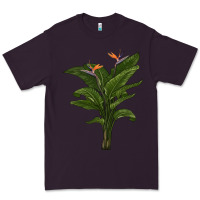 Plum the bird of paradise Premium Tee - LillyAllenDesigns