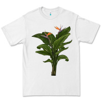 White the bird of paradise Premium Tee - LillyAllenDesigns