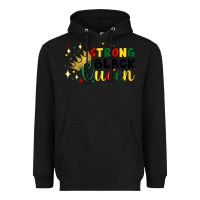 Black strong black queen Heavyweight Hoodie - Artiststas