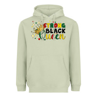 Matcha strong black queen Heavyweight Hoodie - Artiststas