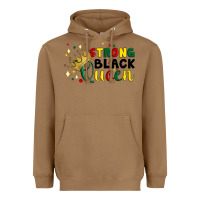 Toasted Coconut strong black queen Heavyweight Hoodie - Artiststas