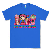 True Royal cafecito y chisme with coffee cups Classic Tee - texasbilliewilder