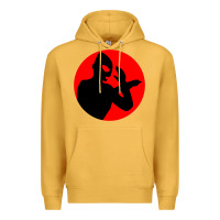 Mustard ultraman Premium Hoodie - lanVoArt