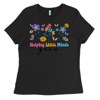 Black helping little minds grow Ladies Tee - Artiststas