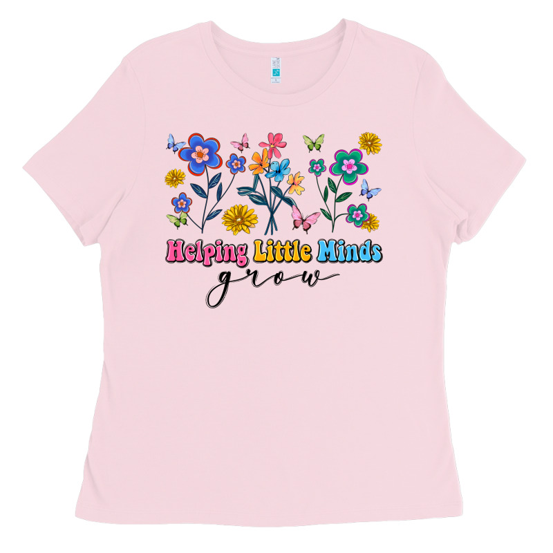 Helping Little Minds Grow Ladies Tee by Artiststas | Teevron
