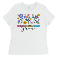 White helping little minds grow Ladies Tee - Artiststas